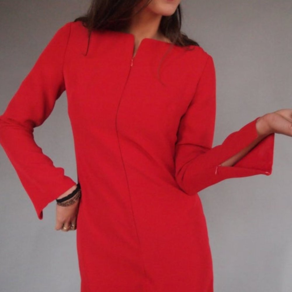 Hugo Buscati Vintage Fantastic Shift Dress Zipper